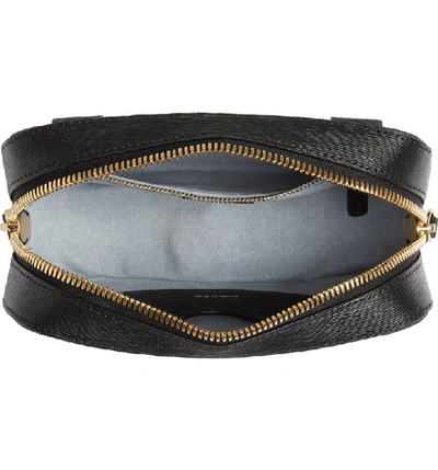 Shop Senreve Coda Leather Belt Bag In Oynx