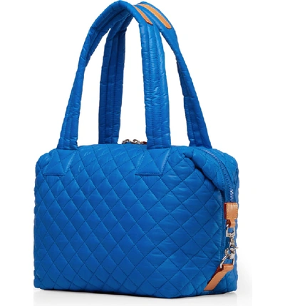 Shop Mz Wallace Medium Sutton Bag - Blue In Tahiti