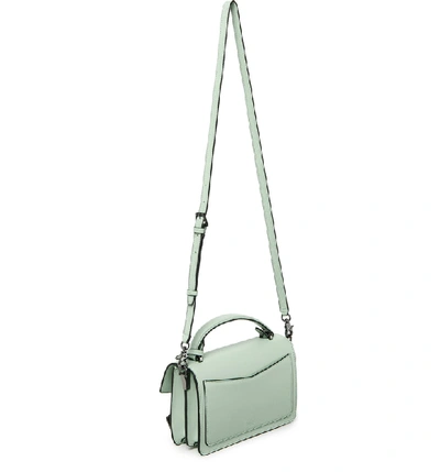 Shop Botkier Cobble Hill Leather Crossbody Bag - Green In Soft Sage