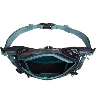 Shop Patagonia Black Hole Recycled Belt Bag - Blue In Smolder Blue