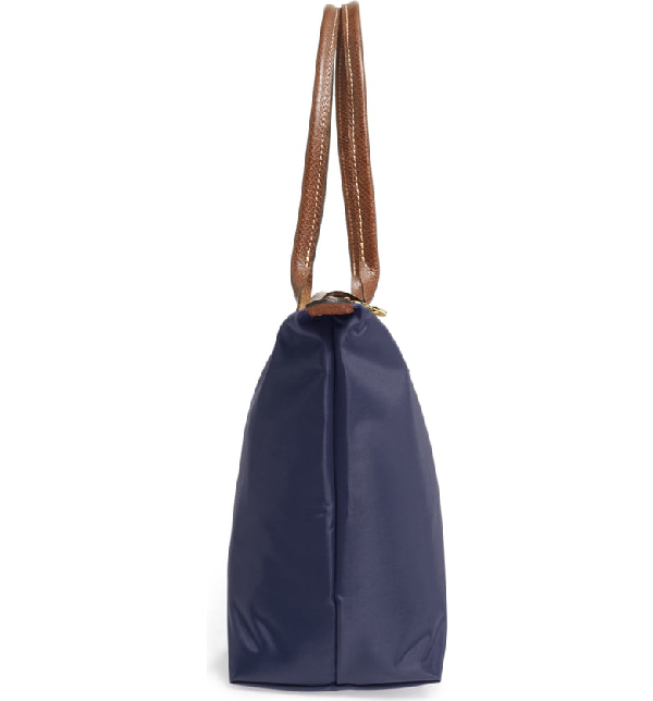 Le Pliage Club Shoulder Bag Navy In Nylon IUCN Water
