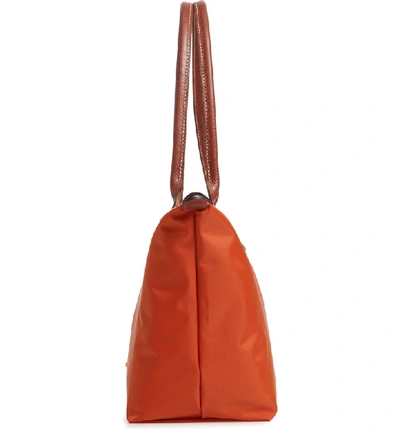 Shop Longchamp 'small Le Pliage' Tote In Saffron
