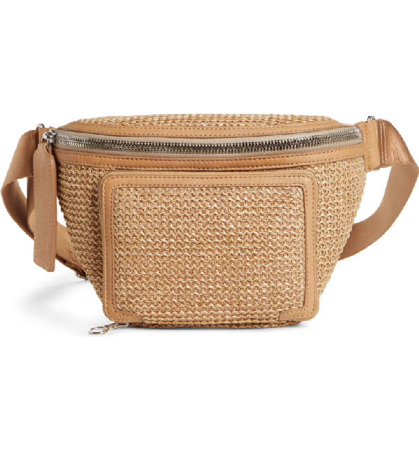 wicker bum bag