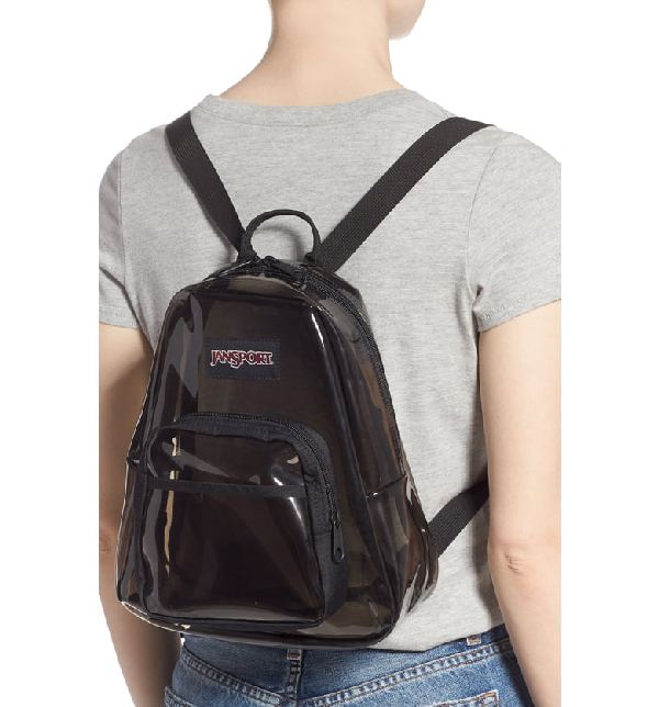 jansport clear mini backpack