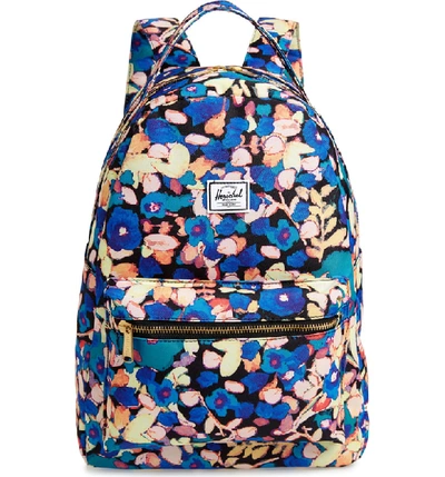 Shop Herschel Supply Co Nova Mid Volume Backpack - Pink In Painted Floral