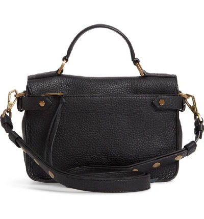 Shop Rebecca Minkoff 'small Darren' Leather Messenger Bag - Black