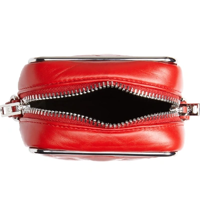 Shop Alexander Wang Halo Leather Crossbody Bag - Red