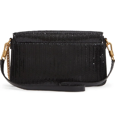 Shop Givenchy Small Leather Shoulder Bag - Black