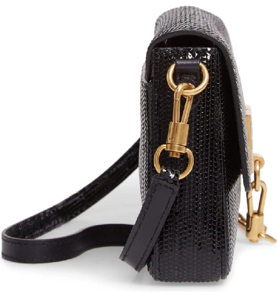 Shop Givenchy Small Leather Shoulder Bag - Black