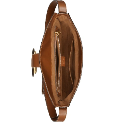 Shop Gucci Medium Arli Leather Shoulder Bag - Brown In Nocciola