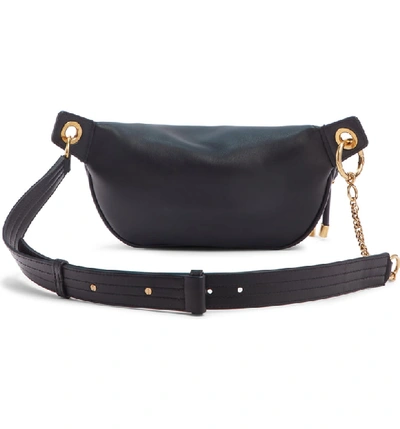 Shop Givenchy Whip Leather Belt Bag In Black