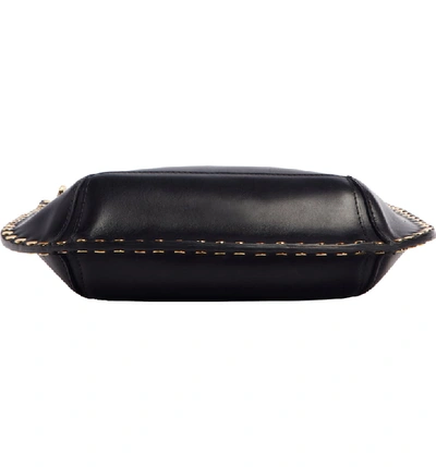 Isabel Marant Oskan New Leather Hobo In Black