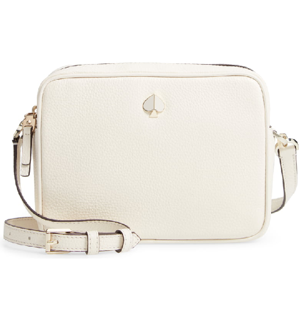 kate spade medium polly leather camera bag
