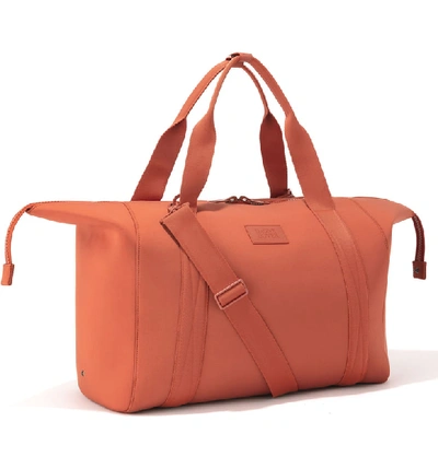 Dagne Dover Xl Landon Carryall Duffle Bag - Red In Clay Red