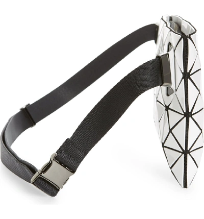 Shop Bao Bao Issey Miyake Prism Belt Bag In White/white