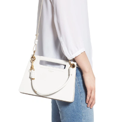 Shop Givenchy Small Whip Top Handle Bag In White