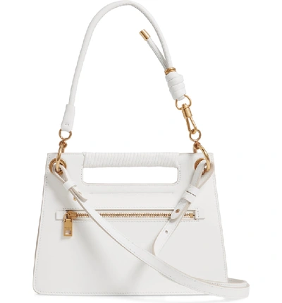 Shop Givenchy Small Whip Top Handle Bag In White