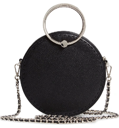 Shop Ted Baker Maddie Circle Leather Crossbody Bag - Black