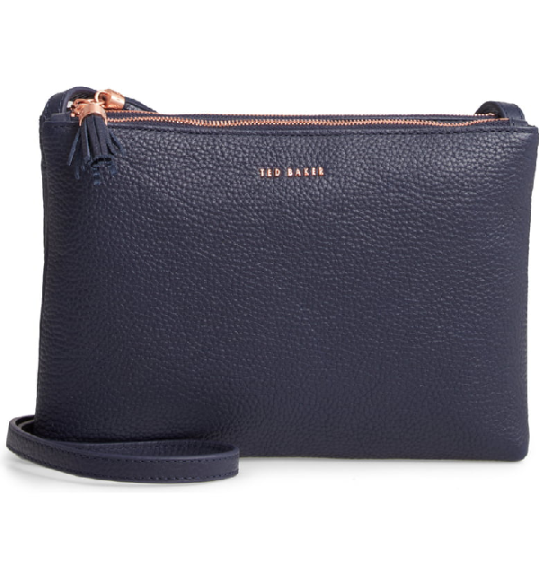 navy blue ted baker bag