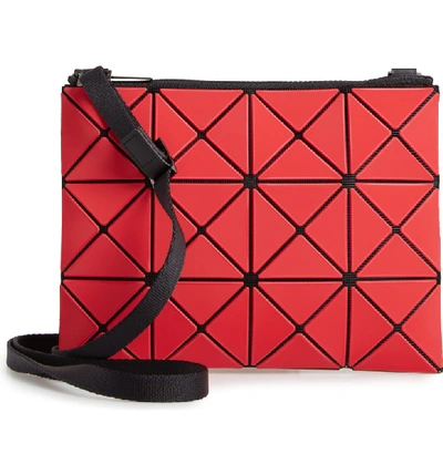 Shop Bao Bao Issey Miyake Lucent Frost Crossbody Bag In Red