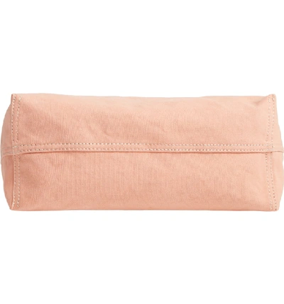 Shop Madewell Canvas Transport Tote - Coral In Antique Coral
