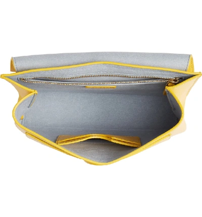 Shop Senreve Aria Leather Belt Bag - Yellow In Dandelion