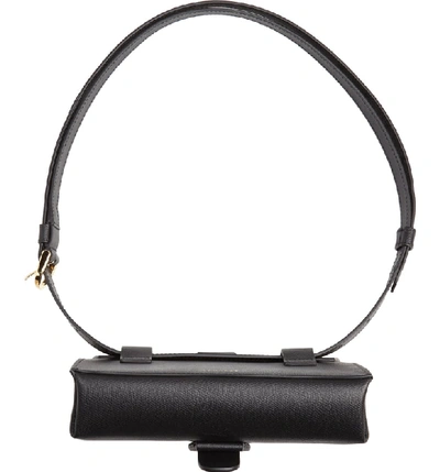 Shop Senreve Aria Leather Belt Bag In Noir
