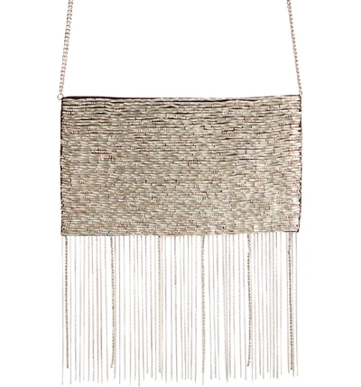 Shop Area Stars Britney Clutch - Metallic In Silver