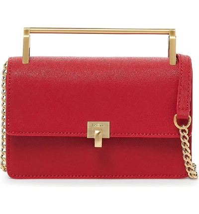 Shop Botkier Lennox Leather Crossbody Bag In Poppy