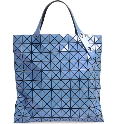 Shop Bao Bao Issey Miyake Prism Metallic Tote Bag - Blue In Metallic Blue