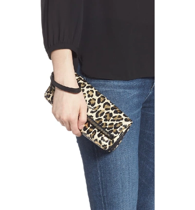 Shop Zadig & Voltaire Rocky Leather Clutch In Multi