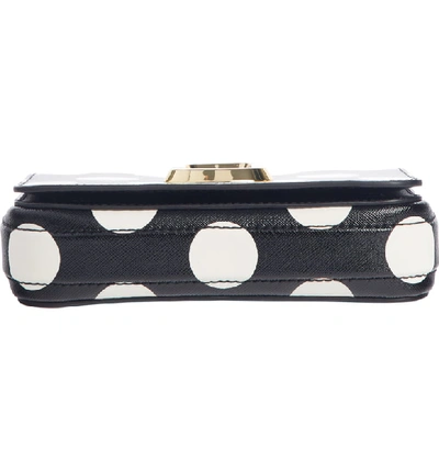 Shop Marc Jacobs Dot Convertible Leather Belt Bag - Black In Black Multi