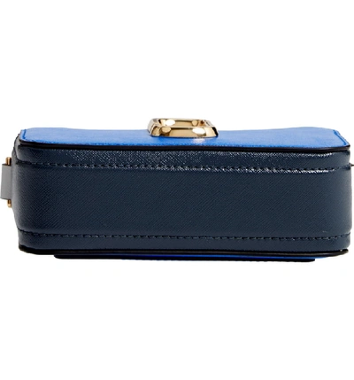 Shop Marc Jacobs Snapshot Crossbody Bag - Blue In Dazzling Blue Multi