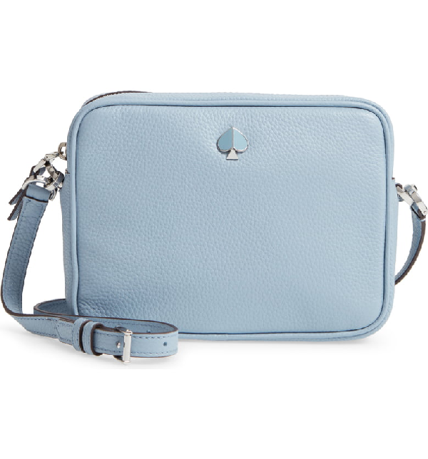 kate spade medium polly leather camera bag