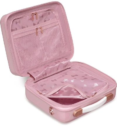 Shop Ted Baker Elegant Print Vanity Case In Pink