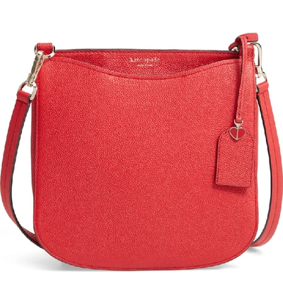 Shop Kate Spade Margaux Large Crossbody Bag In Hot Chili