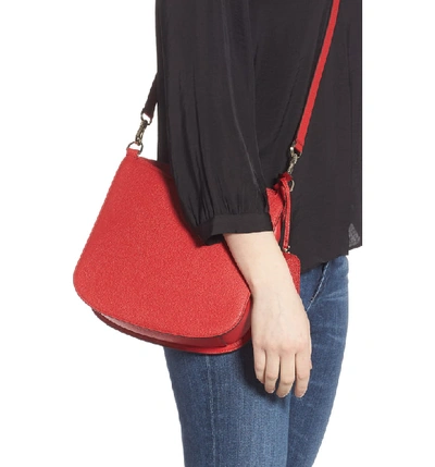 Shop Kate Spade Margaux Large Crossbody Bag In Hot Chili