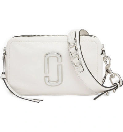 Marc Jacobs The Softshot 21 Crossbody Bag - Ivory In White