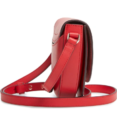 Shop Kate Spade Andi Half Moon Crossbody Bag In Hot Chili