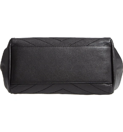 Shop Saint Laurent Nolita Large Leather Shoulder Bag - Black In Noir