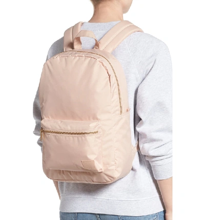 Shop Herschel Supply Co 'settlement Mid Volume' Backpack In Cameo Rose