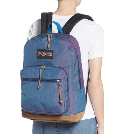 Jansport Right Pack Digital Edition Backpack Blue In Blue Jay