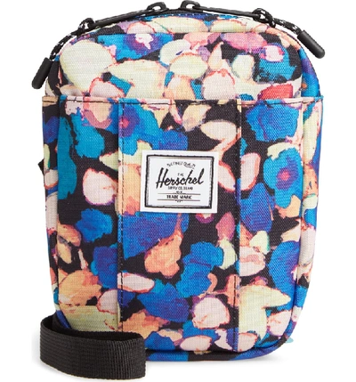 Shop Herschel Supply Co Cruz Crossbody Bag - Pink In Painted Floral