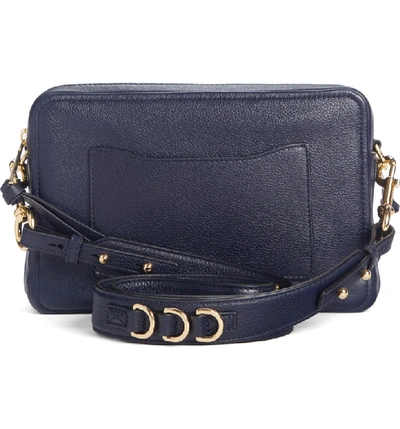 Shop Marc Jacobs The Softshot 27 Crossbody Bag In Navy