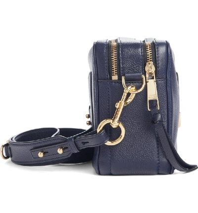 Shop Marc Jacobs The Softshot 27 Crossbody Bag In Navy