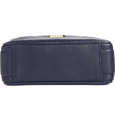 Shop Marc Jacobs The Softshot 27 Crossbody Bag In Navy