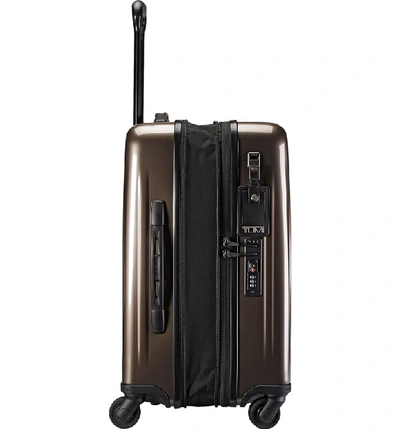 Shop Tumi V3 International 22-inch Expandable Wheeled Carry-on - Brown In Mink