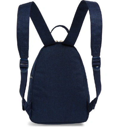 Shop Herschel Supply Co Mini Nova Backpack - Blue In Medievl Blu Crsshtch/med Blu