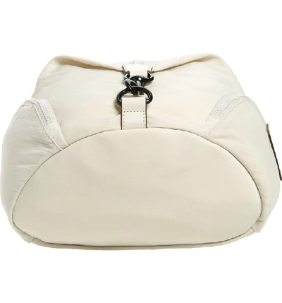 Shop Rebecca Minkoff Julian Nylon Backpack - Ivory In Bone