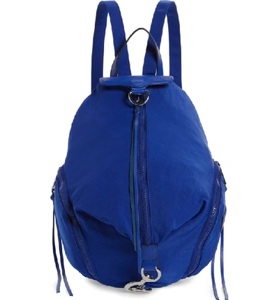 Shop Rebecca Minkoff Julian Nylon Backpack - Blue In Bright Blue